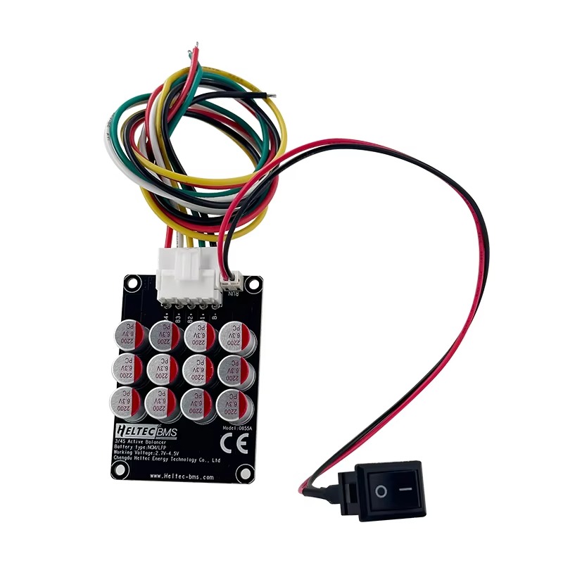 HeltecBMS 5A 12V 48V NCM/LFP/L - Battery Balancer 4S 12V Active Equalizer reseña y precio