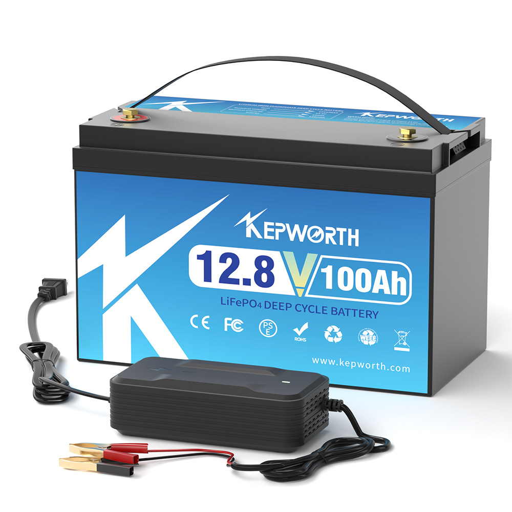 Batería LiFePO4 de 12V, 24V, 1 - 12V 100Ah Lifepo4 Bluetooth Bms reseña y precio